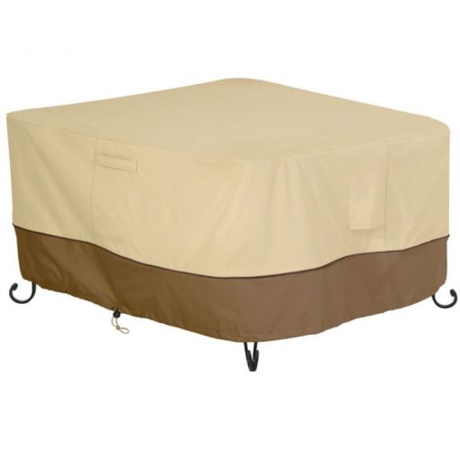 Square Fire Pit Table Cover
