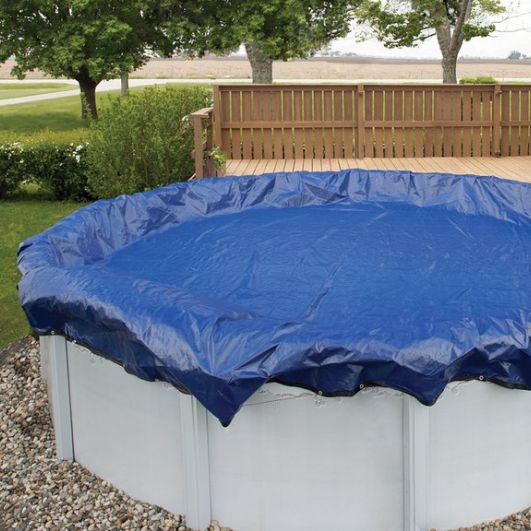PoolTux 16' X 32' Winter Above Ground Oval Pool Cover 10 Yr Warranty 