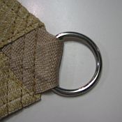 Residential Sail Corner with 1.5 inch webbing