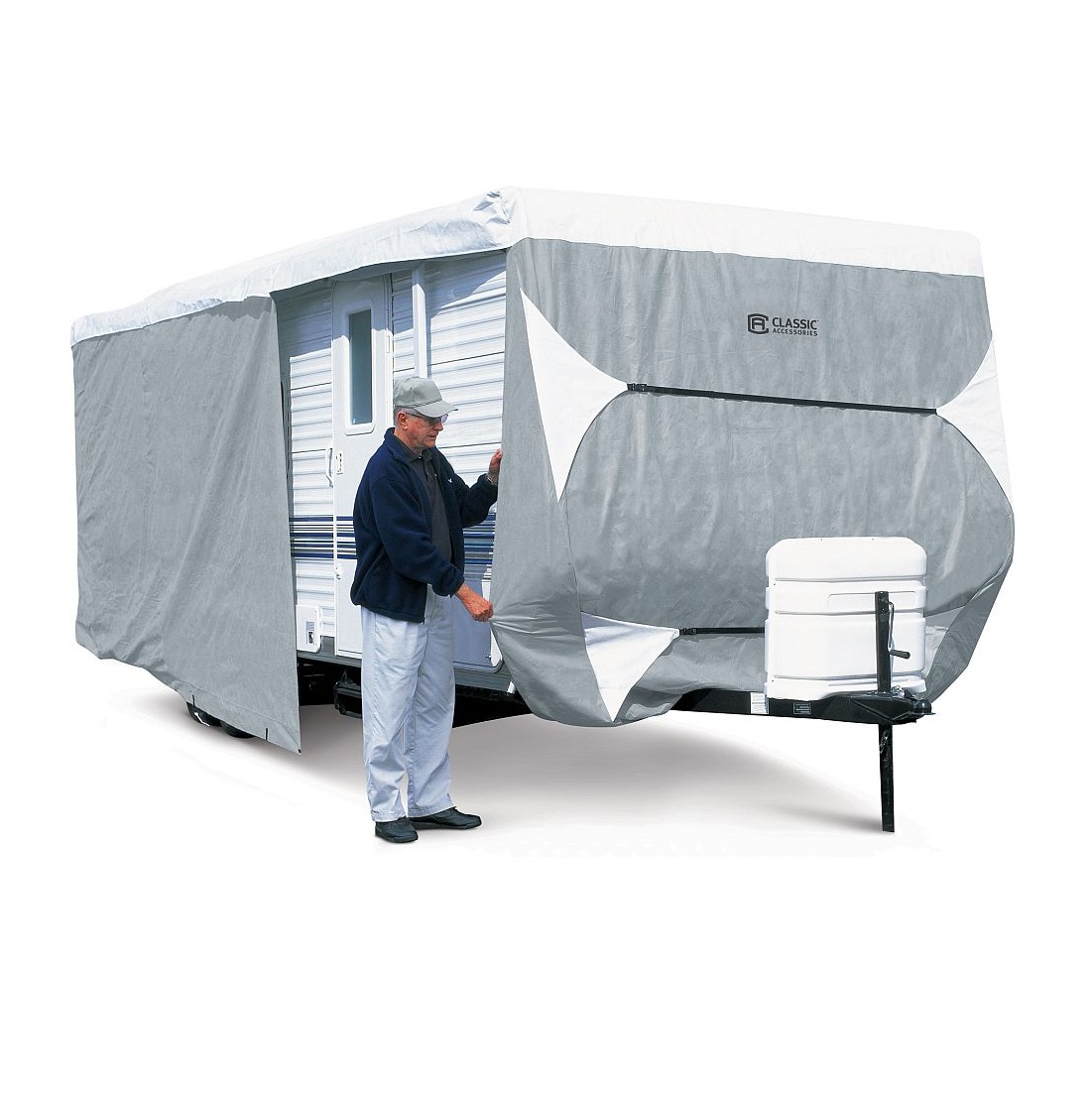 Travel Trailer Camper Cover for Winter Protection