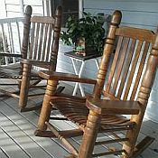 Rocking Chairs before Custom Covers