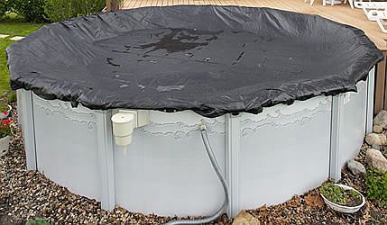 Above Ground Rugged Mesh Winter Pool Covers