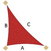 Right Angle Triangle Sails