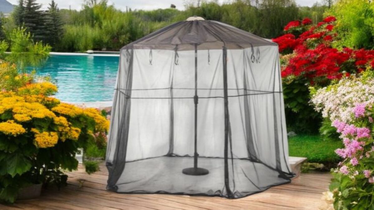 hartwig patio umbrella mosquito netting HomeRoots 9' Outdoor Table Bug Screen Mesh Black Net Canopy Curtains Adjustable Enclosure Large Umbrella Hanging Tent 100% Polyester Light Weight Mosquito : Patio, Lawn & Garden This Patio Umbrella Mosquito Net by Symple Stuff is a natural and simple solution to preventing mosquitos and insects from bothering you and your guests while enjoying the outdoors 6Ft To 11Ft Patio Umbrella